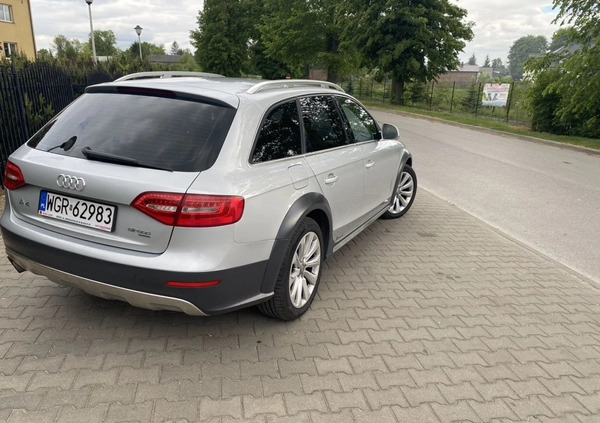 Audi A4 Allroad cena 76000 przebieg: 192000, rok produkcji 2014 z Skalbmierz małe 92
